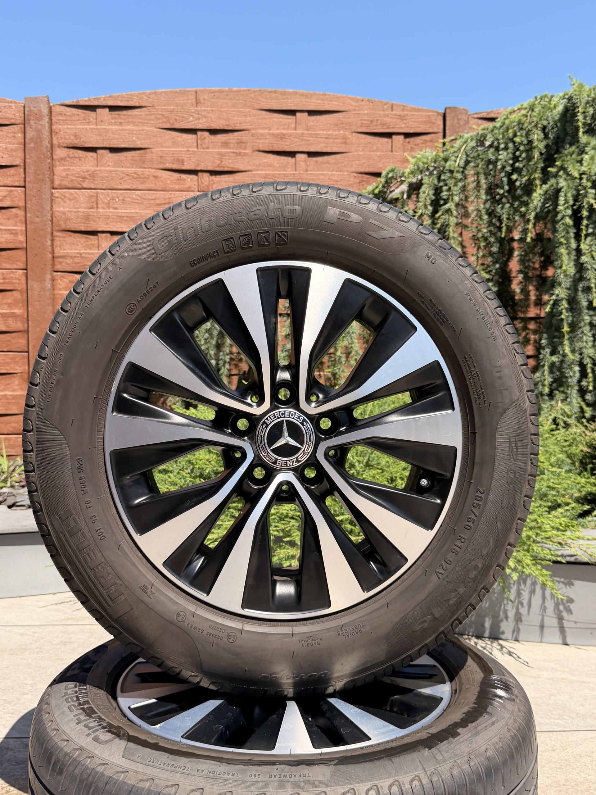 Original 16" Mercedes-Benz Classe A W177 – Jantes et Pneus – Image 4