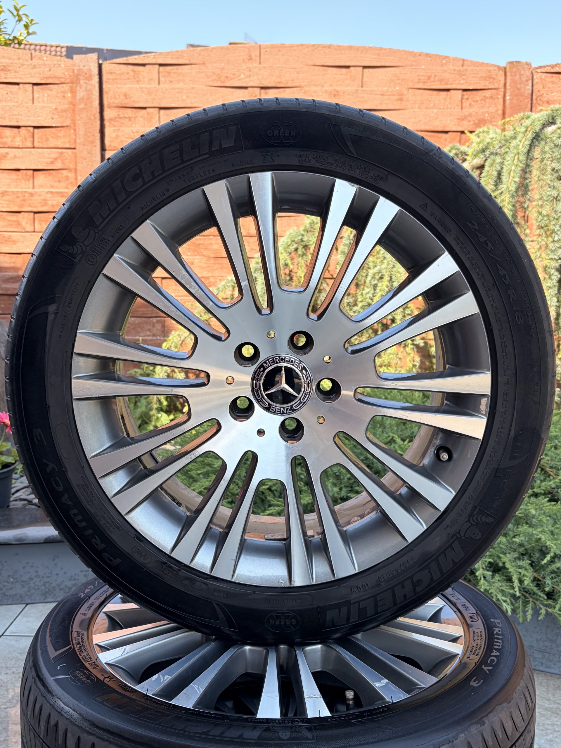 Original 18" Mercedes-Benz Classe V / Vito W447 W639 – Jantes et pneus M26 – Image 2