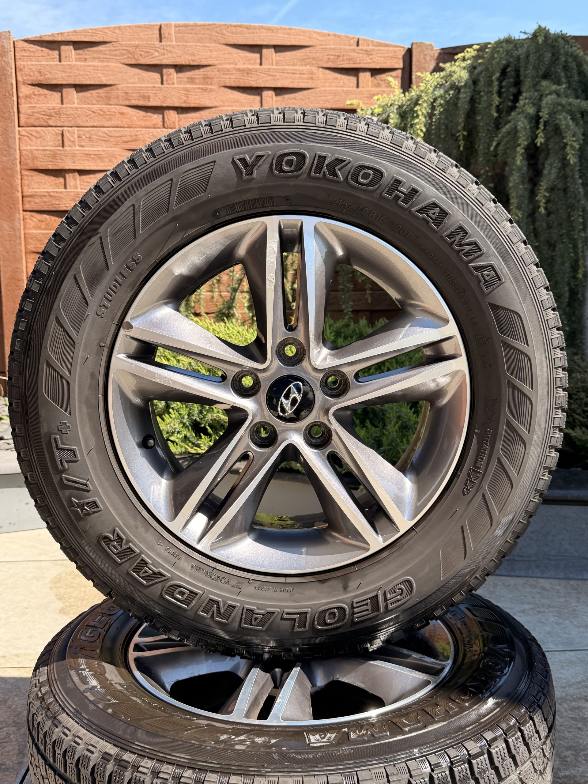 Original 16" Hyundai – Jantes et pneus M14 – Image 3