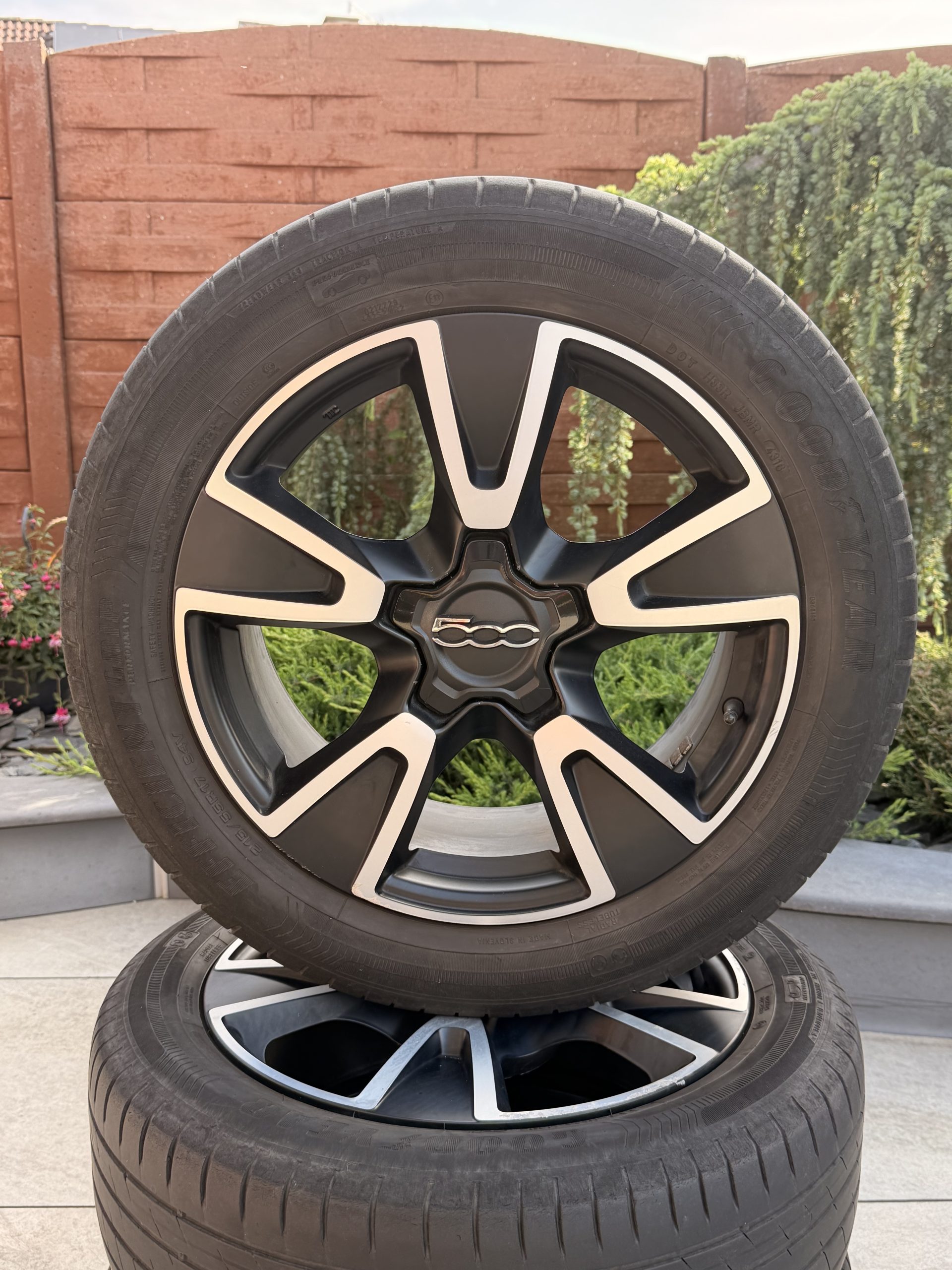 Original 17" Fiat 500X – Jantes et pneus M17 – Image 3
